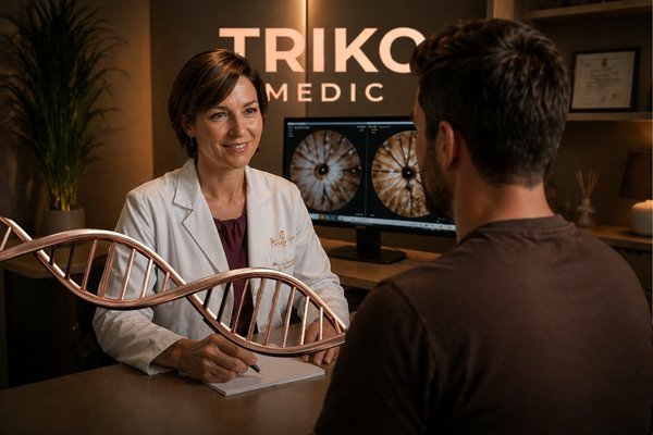 Seguimiento médico real de pacientes de tricología capilar